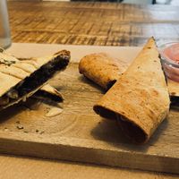 Quesadilla (vegan)  at Fresh Green in San Sebastian