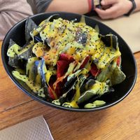 Totopos  at Fresh Green in San Sebastian