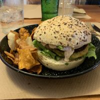 Hamburguesa  at Fresh Green in San Sebastian