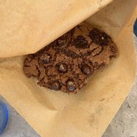 Chocolate cookie   at Fresh Green in San Sebastian