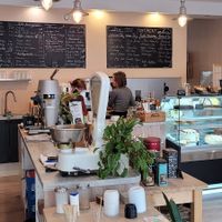 Inside at Kaffee 26 in Berlin