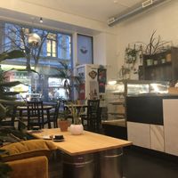 Cosy inside at Round & Square in Helsinki