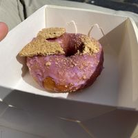 Blueberry Donut  at Round & Square in Helsinki