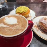 Cappuccino at Round & Square in Helsinki