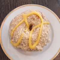 Eldenflower lemon curd at Round & Square in Helsinki