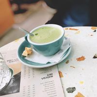 Matcha Americano   at WOOOW Matcha in Belgrade