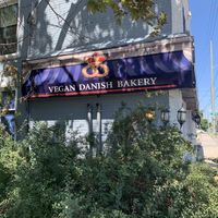 The outside at Vegan Danish Bakery in Thornhill