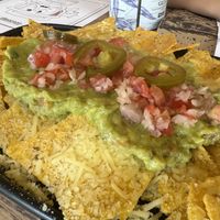 Nachos con guacamole y queso vegano   at DC Burguer 2.0 in Cubelles