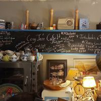 Daily menu - changes often at Cosy Jazz Cafe in Blackpool