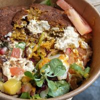 Buddha bowl at Elvins Street Food in Lytham