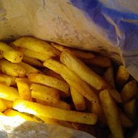 Fries at Elvins Street Food in Lytham