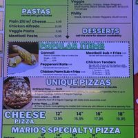   at Mario's Pizza in Orlando
