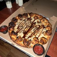 bbq chikn crown jewel pizza at Mario's Pizza in Orlando