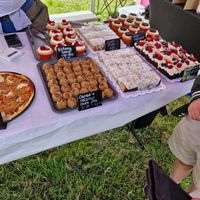 Sweet vegan food at The Green Kitchen in Newport