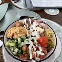 Buddha bowl  at The Green Kitchen in Newport