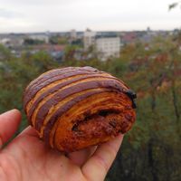 Hazelnot pastry at De Broodenier in Leuven