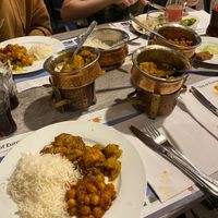 Food at Golden India in Grindelwald