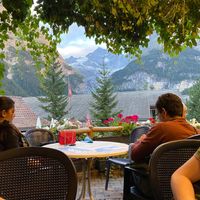View at Golden India in Grindelwald