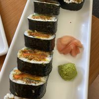 Tempura veggie roll  at Tokyo Teriyaki in Astoria