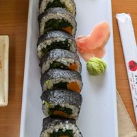 Veggie roll at Tokyo Teriyaki in Astoria
