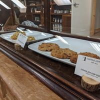 Baked goods. at Castle Antiques Cafe in Haliburton