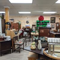 Antiques. at Castle Antiques Cafe in Haliburton