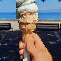 Tasty ice cream at Siké gelato in Milazzo