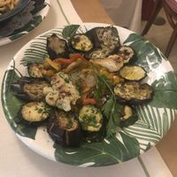 grilled veggies  at La Capannina in Capri