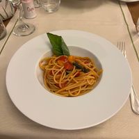 Spaghetti  at La Capannina in Capri