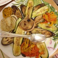 Mix of grilled vegetables €15.00 at La Capannina in Capri