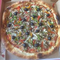   at La Mia Pizza in Paris