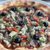   at La Mia Pizza in Paris