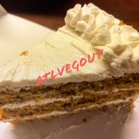 Vegan carrot cake   at Southern Sweets Bakery in Decatur