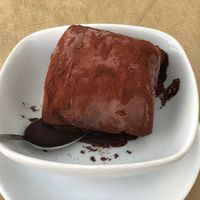 Tartufo vegano at Bar del Centro in Pizzo