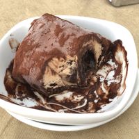 Tartufo  at Bar del Centro in Pizzo