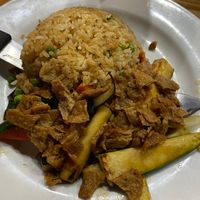Veggie hibachi plus tofu at Yagi Sushi and Hibachi in Pawleys Island
