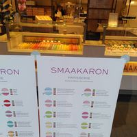 Vegan flavours indicated at Smaakaron in Groningen
