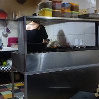 Kitchen at El vegano urbano. in Guadalajara