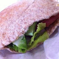 Pita Caprese at La Oliva Verde in San Jose