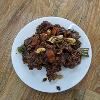 Kung Pao Plate at LN Fortunate Coffee in Denpasar