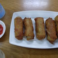 Spring rolls at Tue Tin Chay Quan in Ho Chi Minh City
