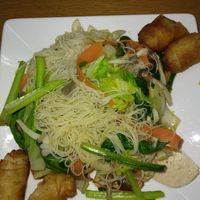 Stir fried Noodles with veg at Tue Tin Chay Quan in Ho Chi Minh City