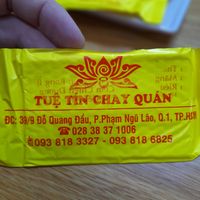 Information on the wet napkin at Tue Tin Chay Quan in Ho Chi Minh City