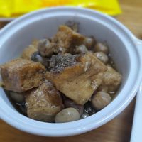 Braised mushrooms at Tue Tin Chay Quan in Ho Chi Minh City