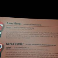 One of the vegan choices at Masons Taste the World in Kaiserslautern