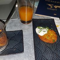 New Zealand - Sweet potato fries and Morocco - Vegan Maâkouda at Masons Taste the World in Kaiserslautern