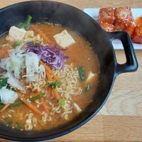 Delicious Miso Tofu Korean Ramen. at Manl in Aachen