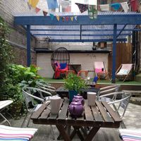 Terrace at Nexus Art Cafe in Manchester