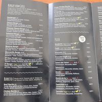 Menu2 at Burger Pizza by EK in Landeck