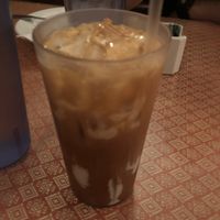 Vegan Thai iced tea at Thai Chef in Lahaina